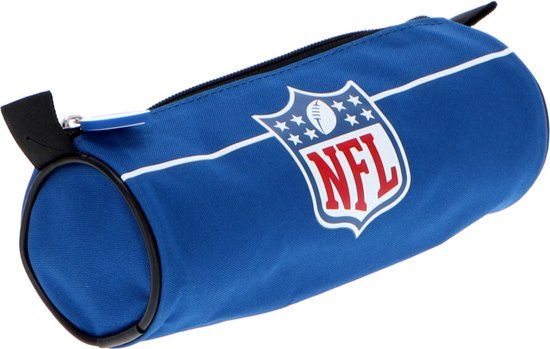 NFL Etui - Pennenetui voor Kind - Rond - Blauw - Pennenzak