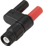 VOLTCRAFT MSC-110 Adapterstekker BNC-stekker - Bus 4 mm Recht, Geïsoleerd Zwart