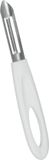 Metaltex Aardappelschiller Peely 16 Cm Rvs Zilver/wit