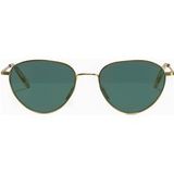 Ace & Tate Isabelle Satin Gold OS Unisex Sonnenbrille Gelb