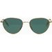 Ace & Tate Isabelle Satin Gold OS Unisex Sonnenbrille Gelb