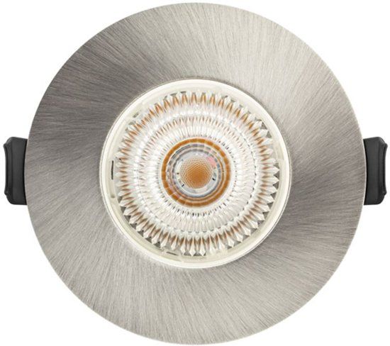 Philips Nilla IP65 Dimtone Inbouwspot - Rond RVS - WarmGlow - Dimbaar 3.7W - 8720053437661