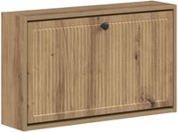 vidaXL Wandgemonteerde Schoenenkast EDE 71 x 17 x 43 cm Bewerkt hout