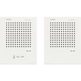 WHD 111-020-04-202-02 Complete set voor Intercom Wit