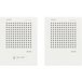 WHD 111-020-04-202-02 Complete set voor Intercom Wit