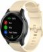 By Qubix - Sportband met motief - Beige - Geschikt voor Xiaomi Mi Watch / Xiaomi Watch 2 / Xiaomi Watch S1 / S2 / S3 / S4 (47mm)