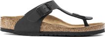 Birkenstock Gizeh Kids Slippers Zwart Imitatieleer Maat 34