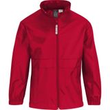 B&C Regenjas - kinderen - rood - sirocco windjas - nylon 3-4 jaar (98/104)