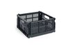 HAY Colour Crate M Carré 29,5x29,5 cm Anthracite