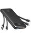 Charmast Batterie Externe 22,5W, 20000mAh Power Bank avec 4 Câbles Intégrés