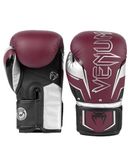 Venum Elite Evo Bokshandschoenen – Bordeaux/Zilver – 16 oz