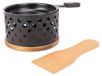 Merkloos Tristar Raclette-apparaat - Rond - 1 persoon - Roestvrij staal - Zwart