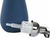 Item International Zeeppompjedispenser - 2x - keramiek - nachtblauw - 16 cm - lotionpompje - keuken/badkamer/toilet