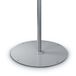 Meto Turn-O-Matic accessoires, stabiele voet FS902 (staal), zilvergrijs metallic email, 1 vloerstandaard
