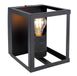 WatioWave Wandlamp, 1 x E27, 60 W, metaal, zwart, mat