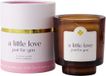 Zusss Bougie Parfumée Dans Un Tube A Little Love Just For You Verre / Paraffine Blanc / Rose