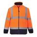 Portwest Hi-Vis Twee Kleuren Fleece Size: XS, Colour: Oranje/marine, F301ONRXS