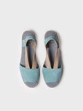 TONI PONS Platte suède espadrille voor dames | ELLA