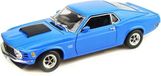 Ford Mustang Boss 429 1970 - 1:18 - Motor Max - Zwart/Blauw