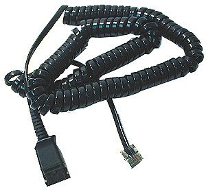 Plantronics 27190-01 - Telefoonkabels - Zwart