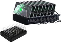 SBG Station de recharge universel 110W 8 ports USB chargeur avec Quick Charge