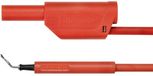 Schützinger câble adaptateur fiche 4 mm point de test 50,00 cm rouge 1 pièce(s)