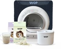 Zelfreinigende WOP Zelfreinigende Kattenbak XXL Set - Automatisch - Wit