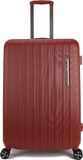 Decent PARADISO Grote koffer 76x45x30 – Grote maat trolley - Lichtgewicht koffer - Reiskoffer - Veilig TSA Cijferslot – Rood
