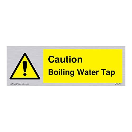 Viking Signs Voorzichtigheid Kokende Water Tap
