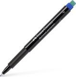 Faber-Castell Multimarker Permanent Blauw Lijnbreedte F FC-151351
