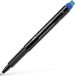 Faber-Castell Multimarker Permanent Blauw Lijnbreedte F FC-151351