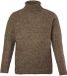 JP 1880 - Heren - Trui opstaande kraag lange raglanmouwen tot 7XL - Hazelnoot - Maat 6XL