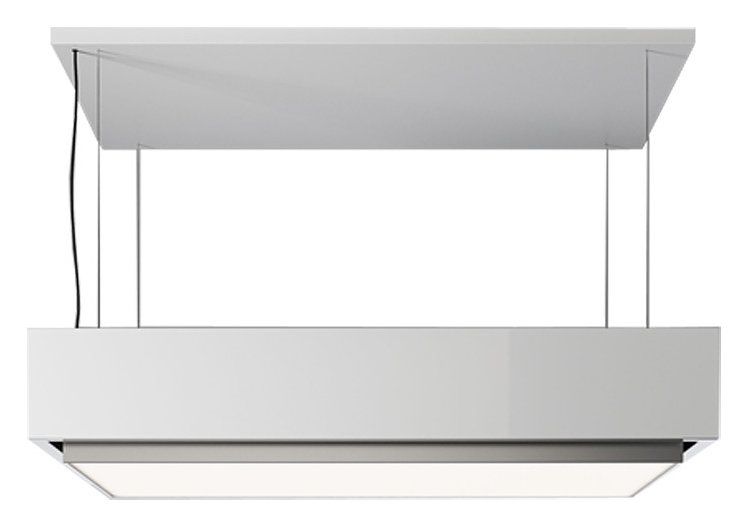 Falmec Levante Eiland Afzuigkap - Wit - 600 m³/uur - 117.5 cm