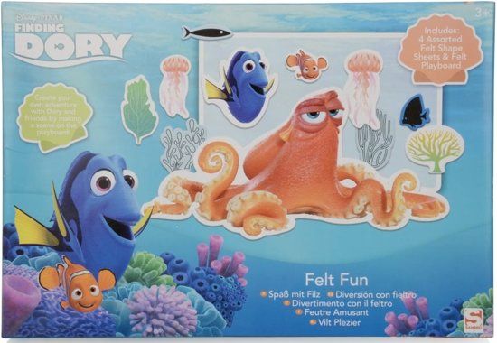 Finding Dory Vilt Set - Vilten voor Kinderen Knutselpakket Dory Set