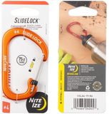 Nite Ize Karabijnhaak Slidelock Aluminium Oranje #4