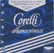 Corelli Vioolsnaren Alliance G Synthetisch/zilver omwonden Medium 804M