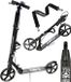 Raven Straight Zwart 200mm met rem, bel en bidonhouder