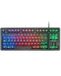 Mars Gaming MK023PT Toetsenbord Gamen USB QWERTY Portugees Zwart