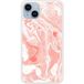 iPhone 14 Plus Marbre Rose bedrukt siliconen hoesje