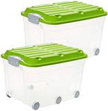 Rotho Albula afvalscheider - 25L - Blauw