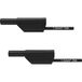 Schützinger VSFK 8500 / 1 / 50 / SW Câble de mesure de sécurité fiche 4mm fiche 4mm 50.00 cm Noir 1 pièce