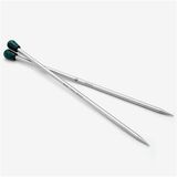 KnitPro Mindful Rechte Metalen Breinaalden 2,25mm x 40cm