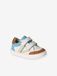 VERTBAUDET Leren baskets met klittenband voor baby's veel blauw