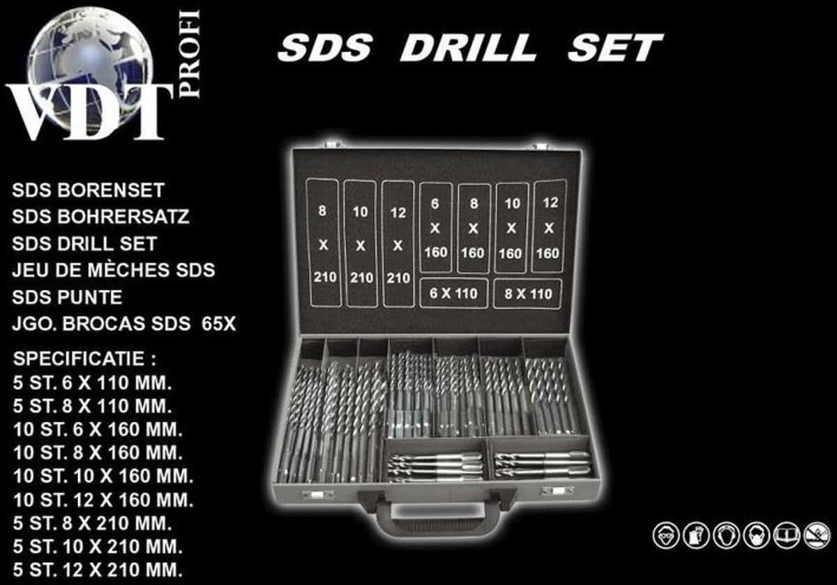 VDT SDS borenset 65-delig