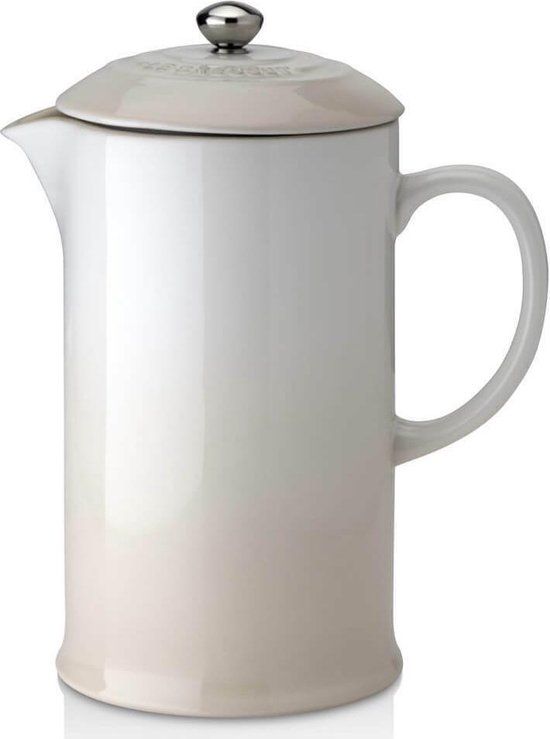 Le Creuset Koffiepot met pers 1.0L - Meringue