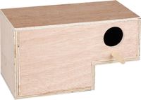 FLAMINGO Vogelnestkastje Goulds met instap - Bruin - 20.5 x 11 x 12 cm