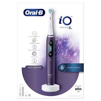 Oral-B iO Series 8n Elektrische Tandenborstel - Paars