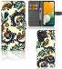 B2Ctelecom Étui portefeuille Samsung Galaxy A14 4G Barok Flower