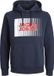 JACK&JONES JJECORP LOGO SWEAT HOOD PLAY NOOS Heren Trui - Maat L