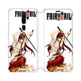 Beschermhoes Oppo Beschermhoes van leer voor Oppo A9 (2020) Manga Fairy Tail Erza